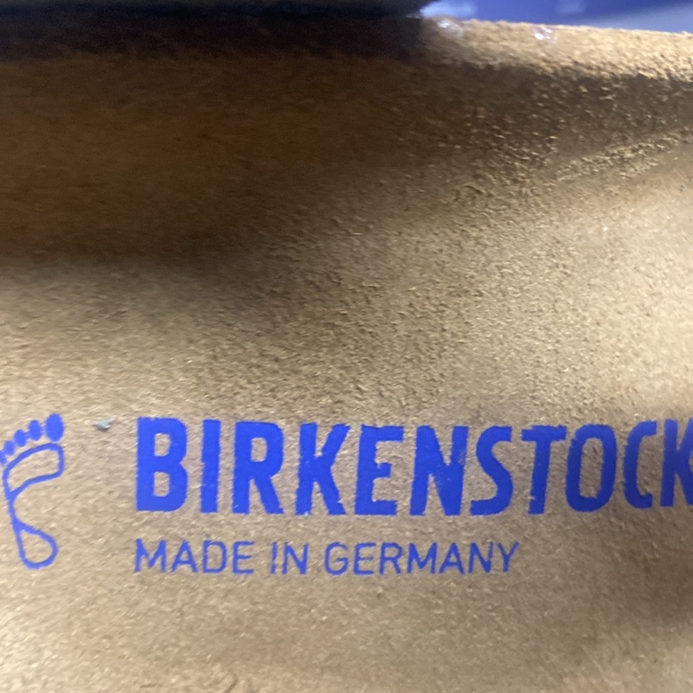 Birkenstock Gizeh leather silver sandals - Picture 6 of 9